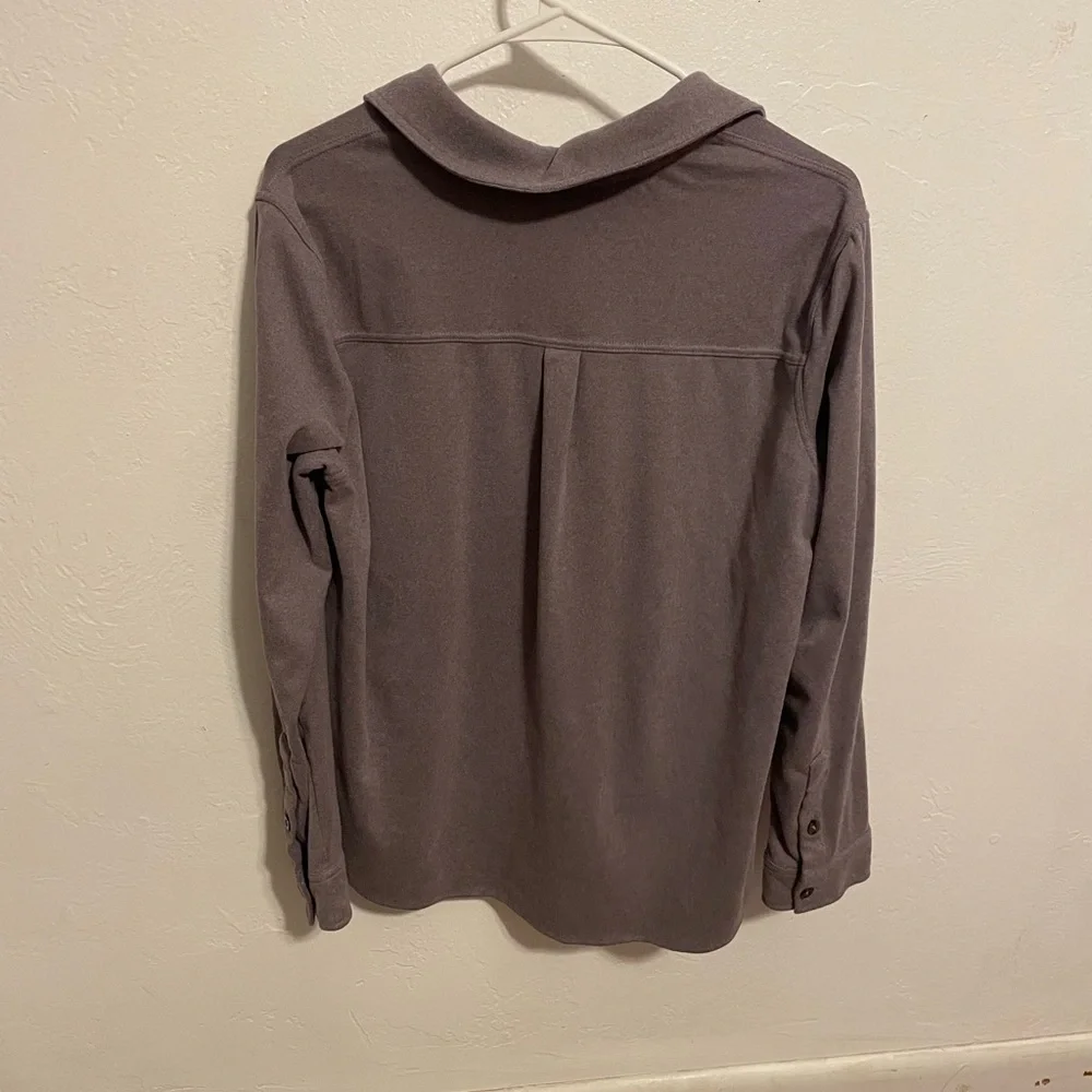 Gray Button-Up Shirt - Picture 2 of 5